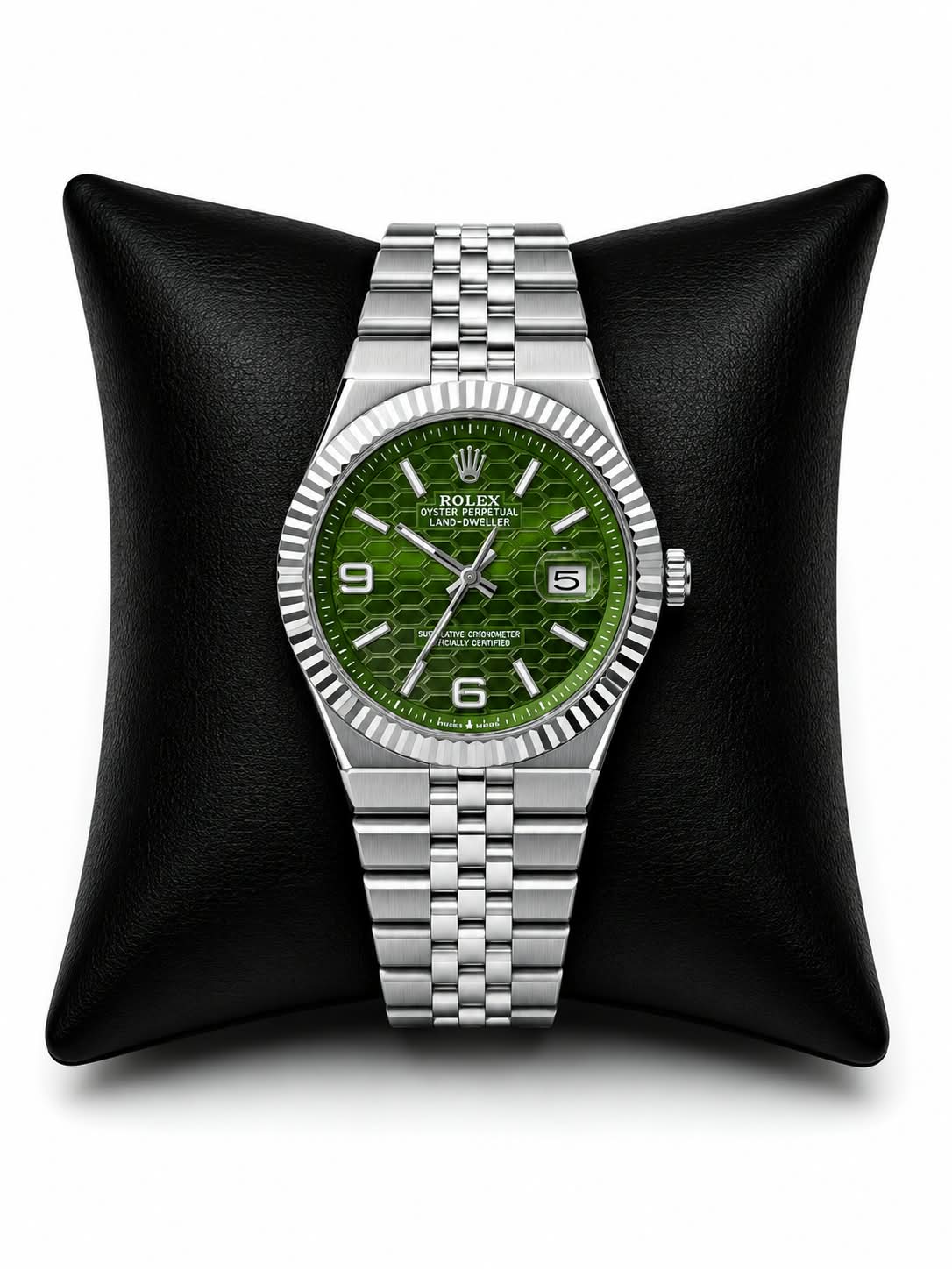 Rolex Style Semi-Automatic Jubilee Watch view 3