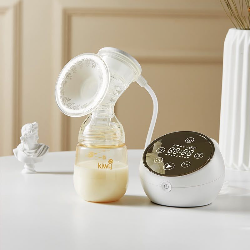 Kiwy Smart Rechargeable Breast Pump – BPA-Free Comfort Shield, Multi-Mode Suction & Massage System view 4