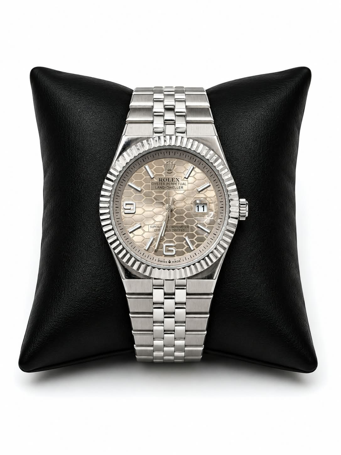 Rolex Style Semi-Automatic Jubilee Watch view 5