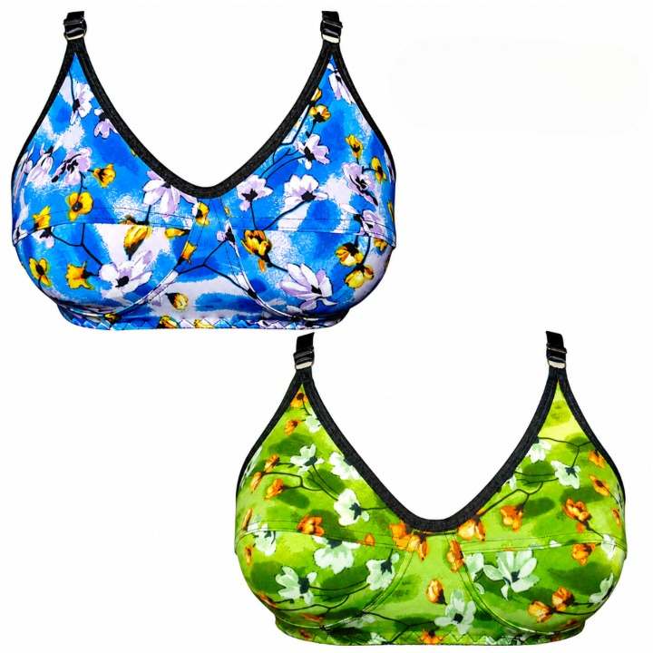 Women’s Non Padded Lycra Malai Bra Soft Comfortable Everyday Wear Durable Stretchable Fabric Practical Choice For Ladies view 2