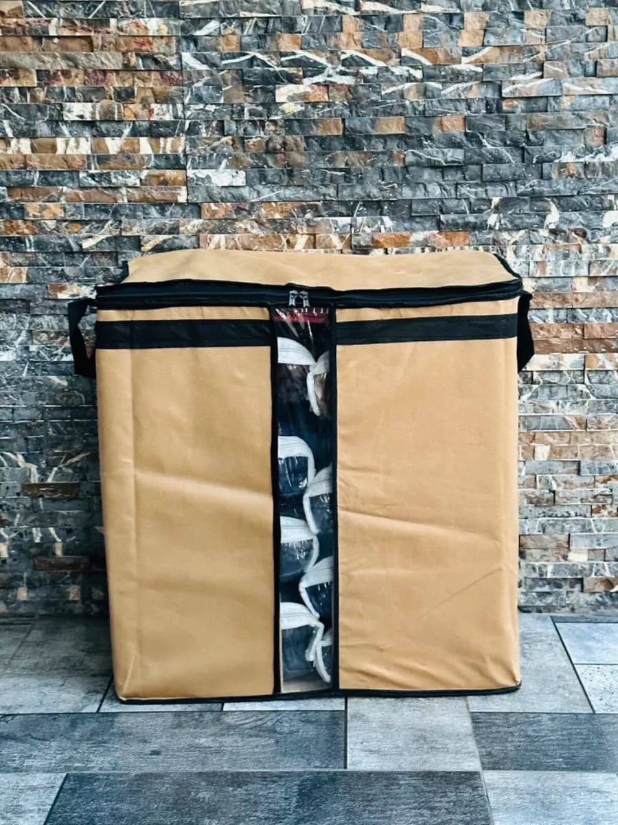 Heavy-Duty 110GSM Storage Bag – Foldable Closet Organizer for Clothes, Quilts & Blankets view 2