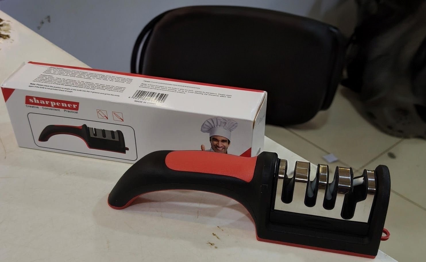 Professional 3-Stage Kitchen Knife Sharpener view 3