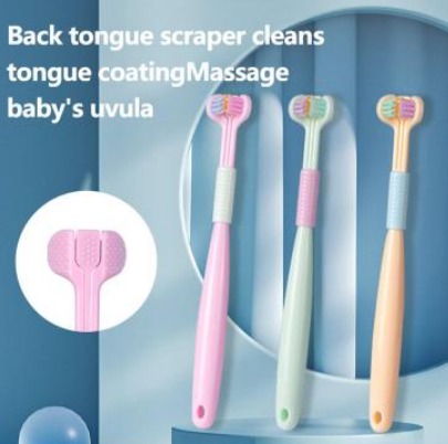 Three-Sided Deep Cleaning Toothbrush