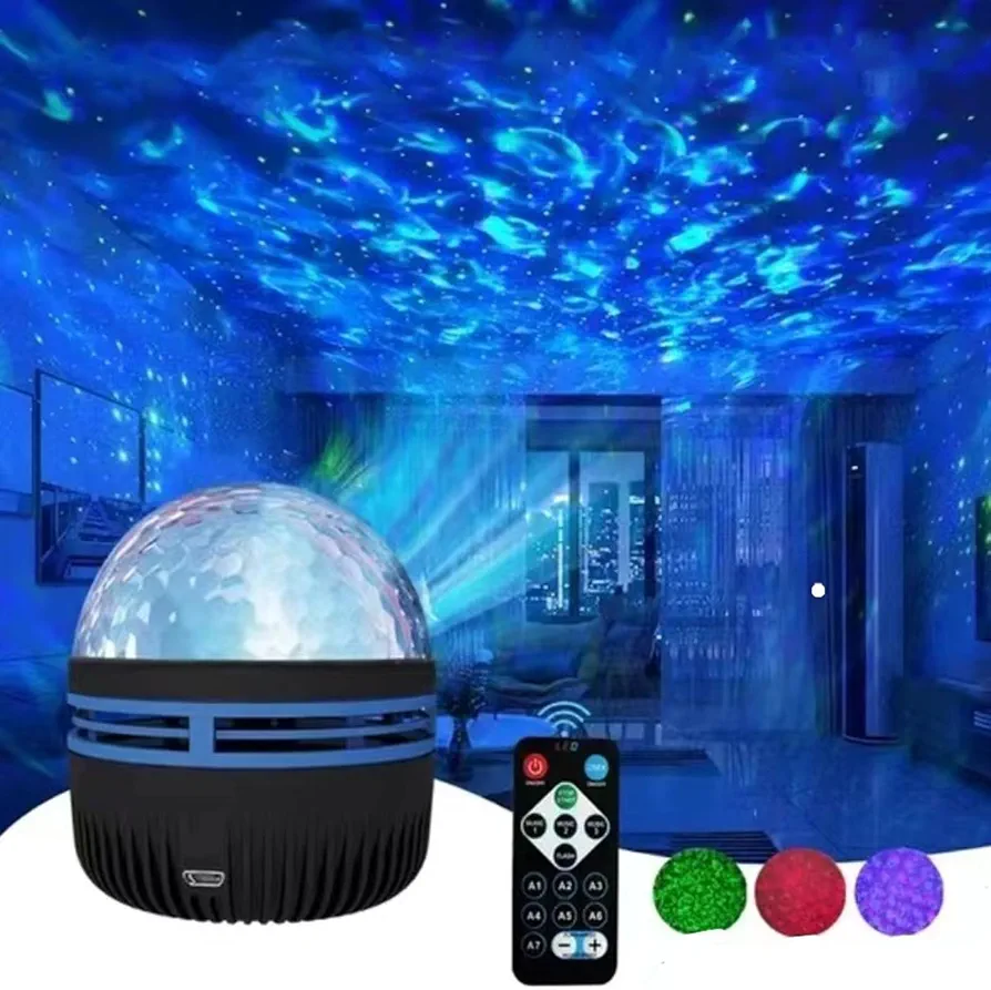 XKL-Q6N RGB LED Projector Light - Galaxy & Party Effect view 5