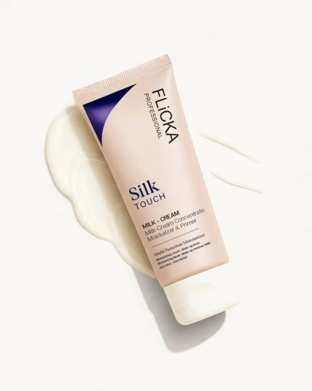 Flicka Silk Touch Milk Cream Primer & Moisturizer Hydrating formula for silky smooth skin and long-lasting - 60g view 2
