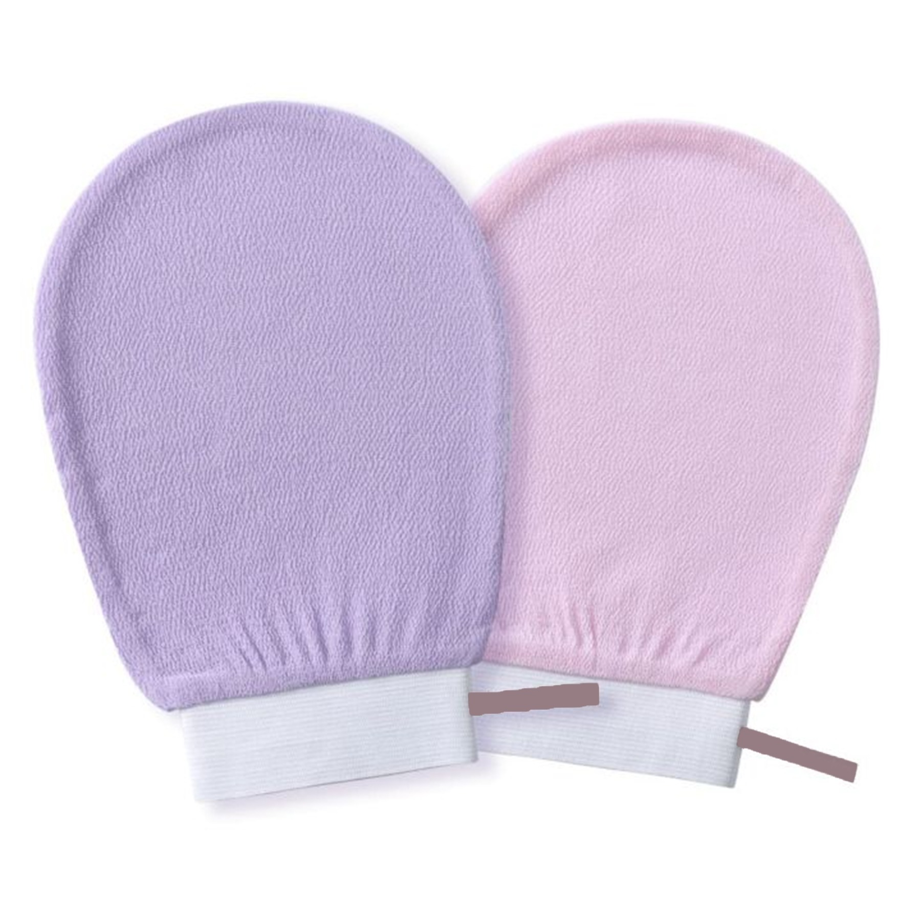 Exfoliating Body Gloves For Smooth Soft Skin Daily Bath Routine Dead Skin Removal Improves Circulation Multiple Colours view 3
