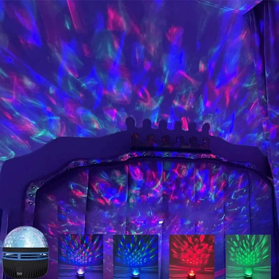 XKL-Q6N RGB LED Projector Light - Galaxy & Party Effect view 4