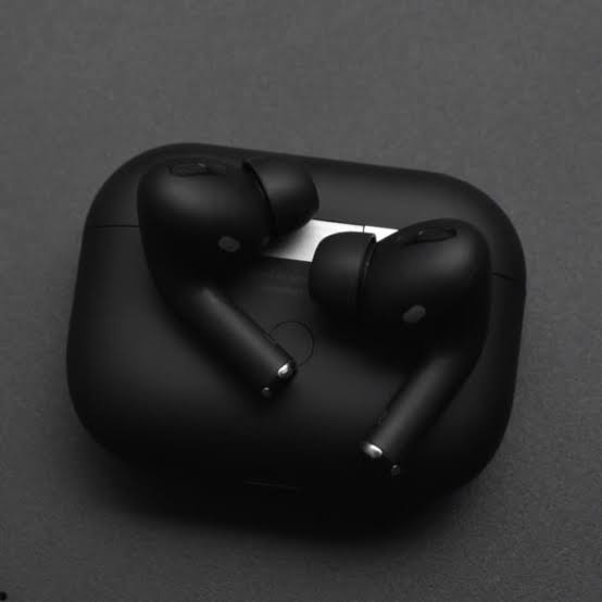 AirPods Pro 2 Black Buzzer Wireless Earbuds Bluetooth powerful sound with a comfortable fit designed for all-day listening view 3
