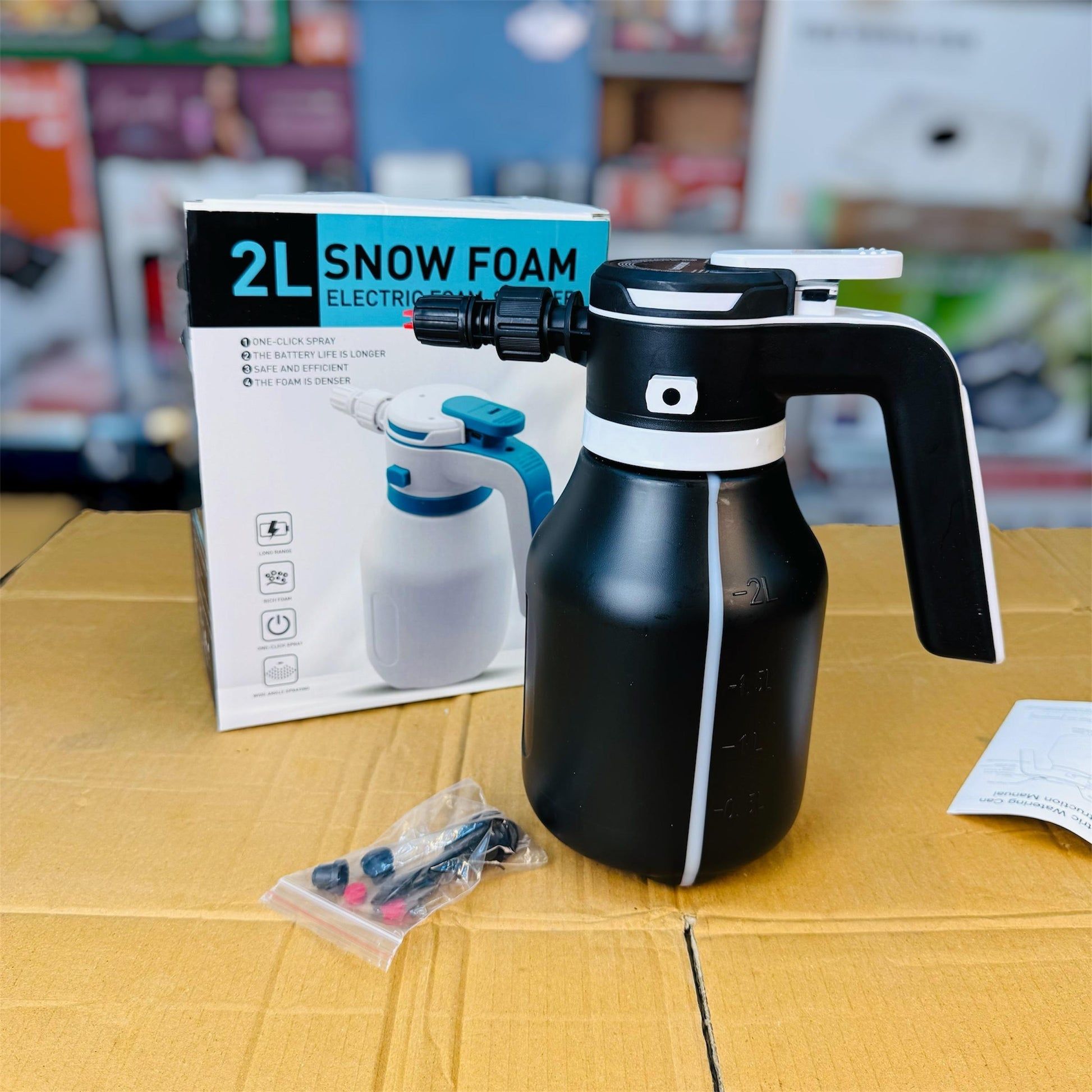 2L Snow Foam Electric Foam Sprayer - Cleaning Accessory Designed For Surface Washing And Daily Maintenance Routine view 5