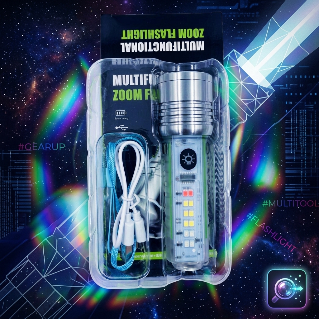 Lot Imported USB Rechargeable Flashlight