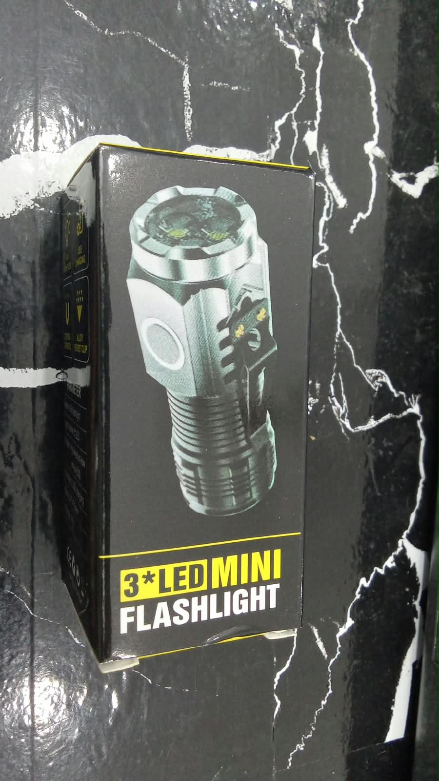 Bright Mini Flashlight with 3 LED Wicks Perfect for Emergencies Outdoor Activities view 5