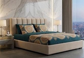 3D Crystal Cotton 3-piece Bedsheet Set AY0010030 view 3