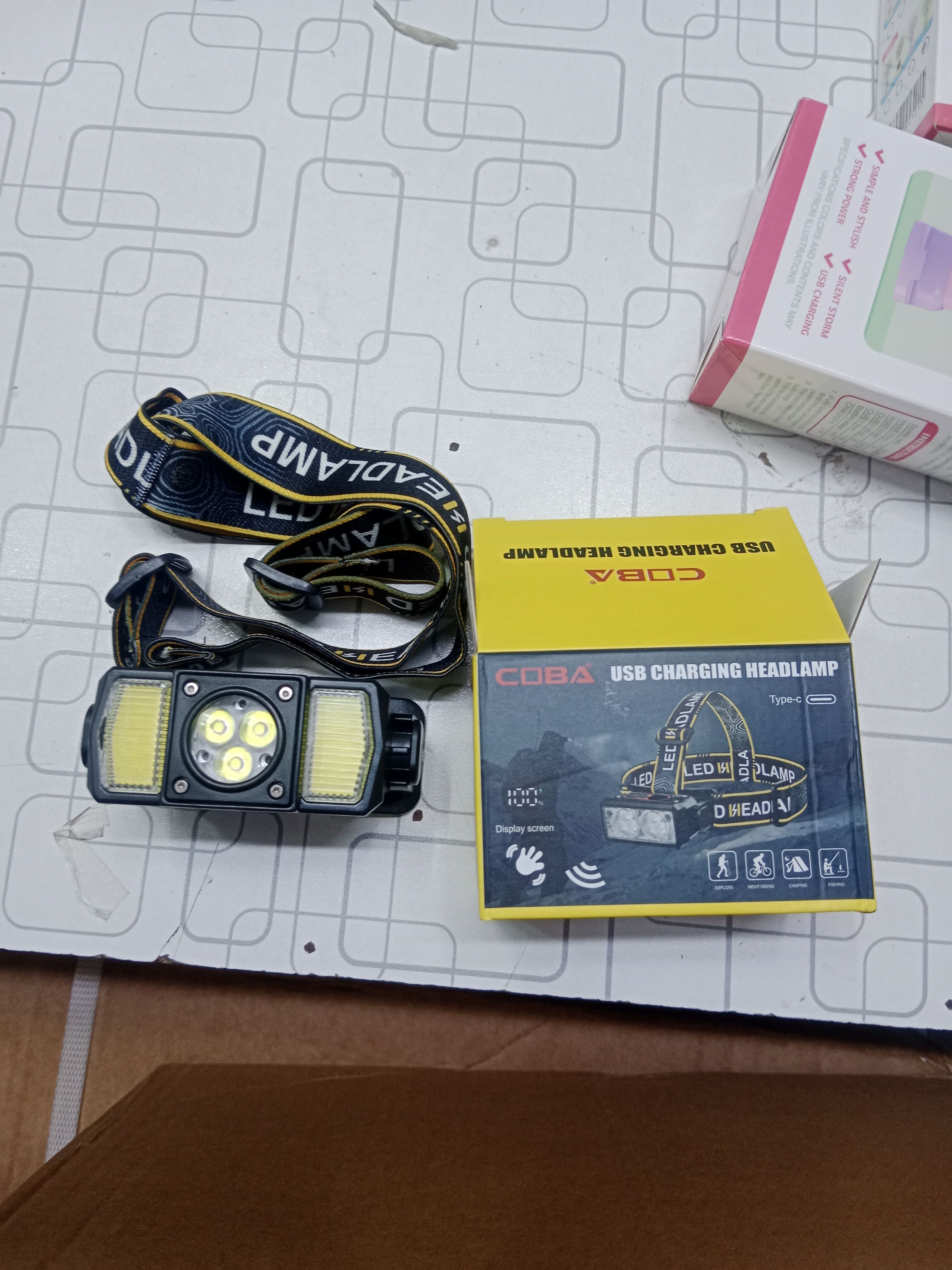 USB Rechargeable LED Headlamp T146 view 4