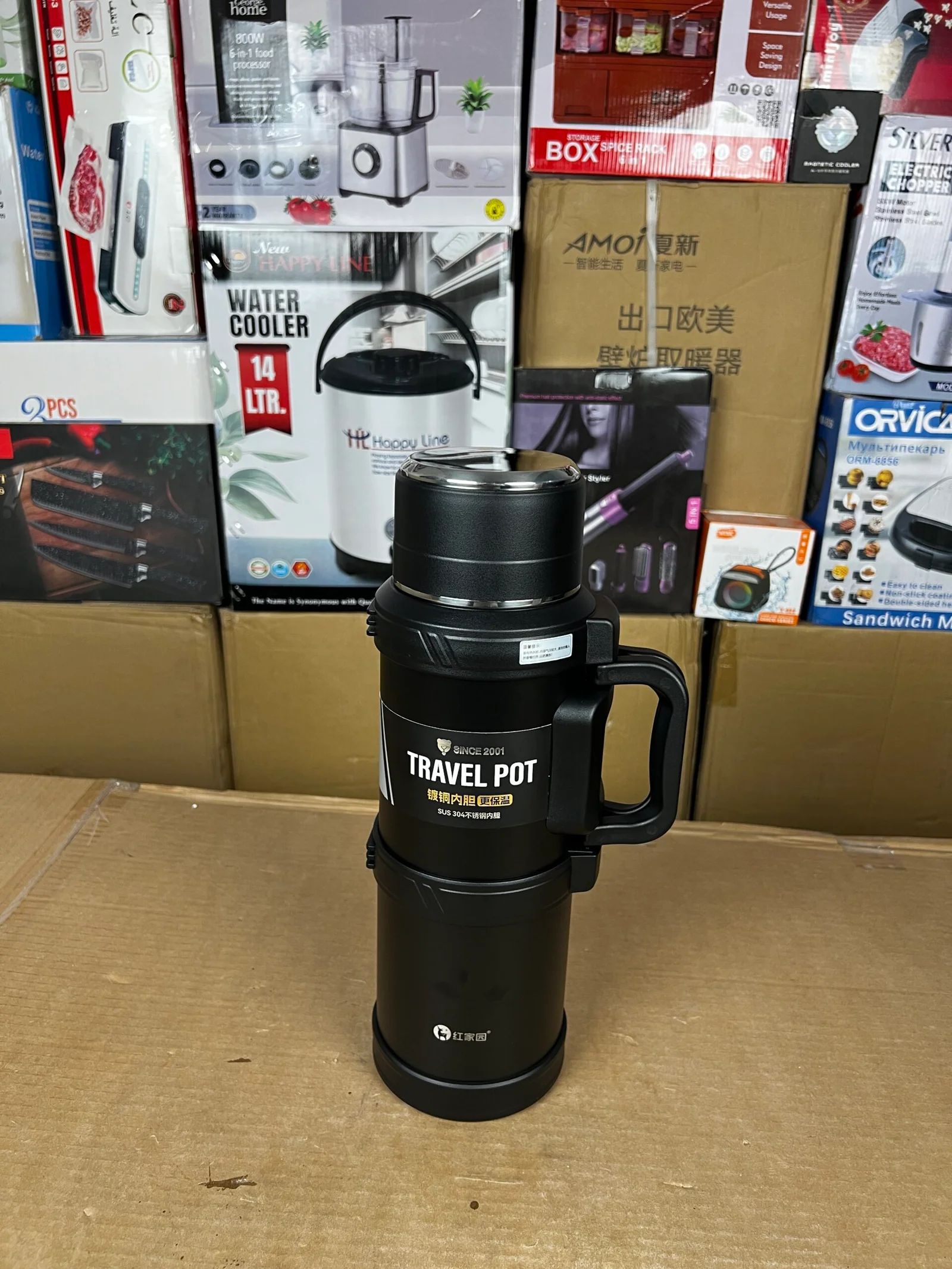2.5 L Vacuum Travel Pot - Travel Accessory Designed For Beverage Storage And Daily Outdoor Routine view 4