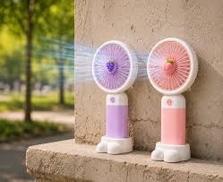 Rechargeable Handheld High-Speed Wind Turbine Fan - Appliance Product Designed For Cooling And Daily Ventilation Routine (Random Color)