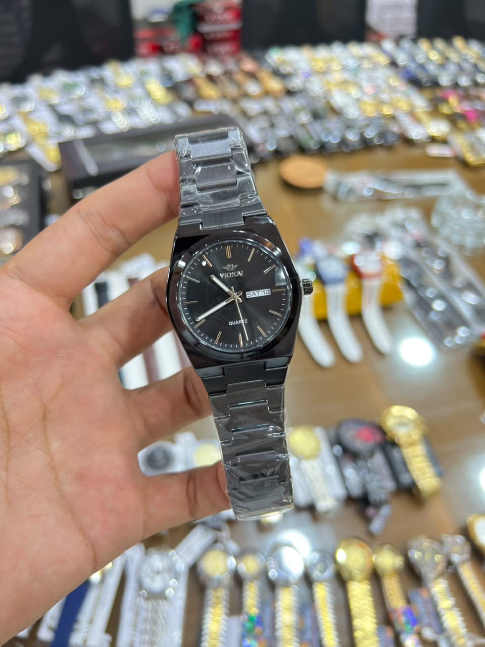 Wokai Stainless Steel Waterproof Men’s Watch – Stylish Durable Wristwatch for Everyday Wear thumbnail 5