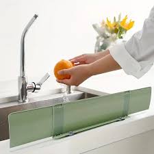 Silicone Sink Baffle Splash Guard - Double Suction view 3