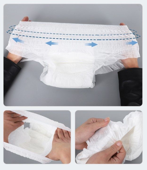EziPants Disposable Period Panty – Premium Quality Ultra Absorbent Sanitary Pants, Leak-Proof & Comfortable Period Underwear, 10 Pcs Packet view 3