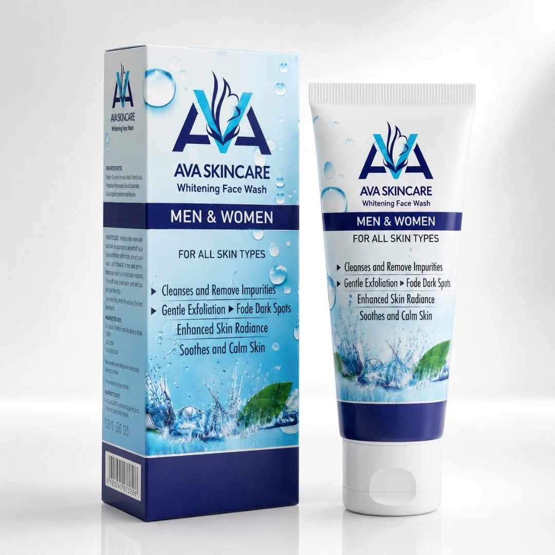 AVA Skincare Whitening Face Wash 100ml Gentle Daily Cleanser Brightening Formula For Clear Radiant And Healthy Skin view 2