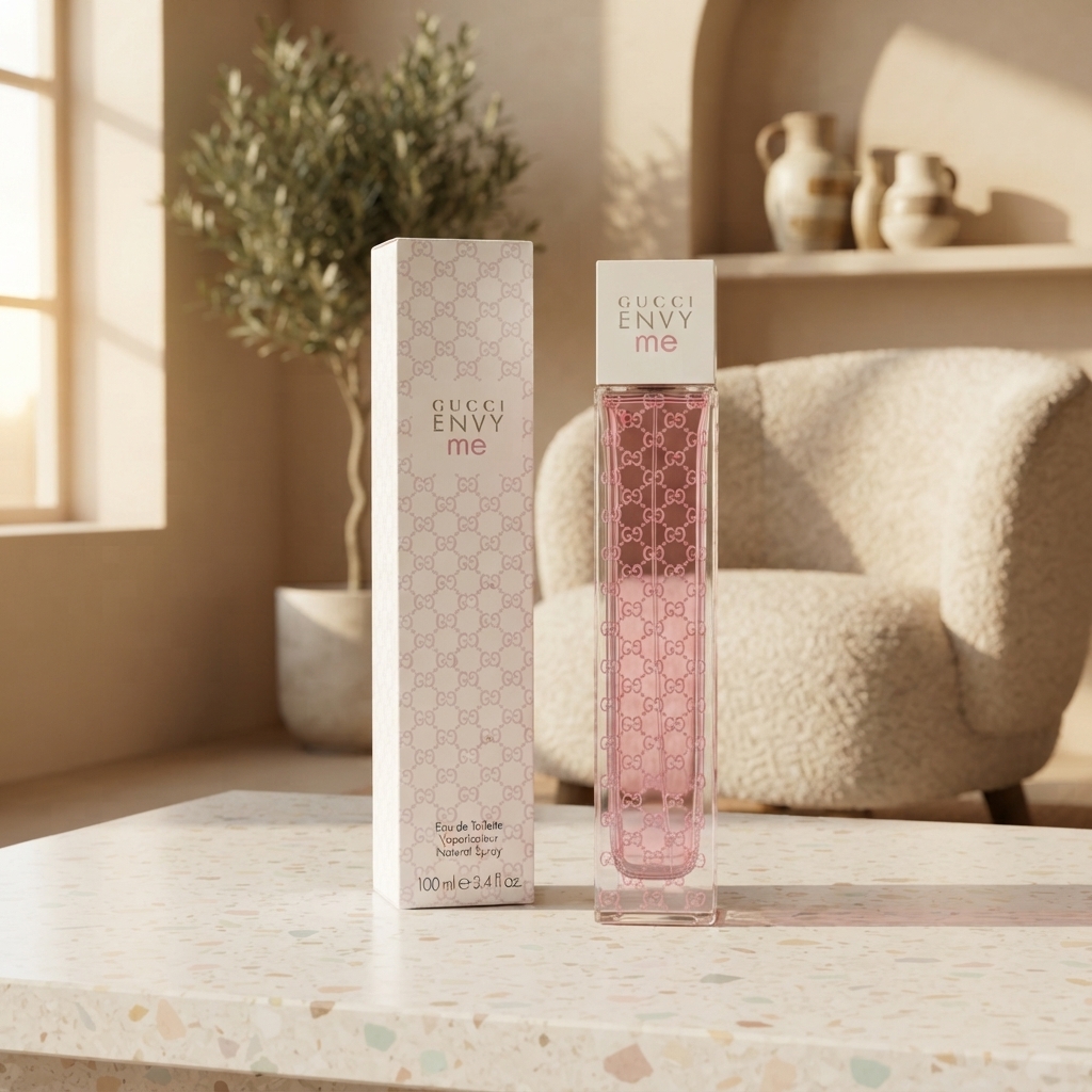 Gucci Envy Me Eau De Toilette 100ml Floral Fruity Perfume For Women With Peony Pineapple Pink Pepper Jasmine Notes