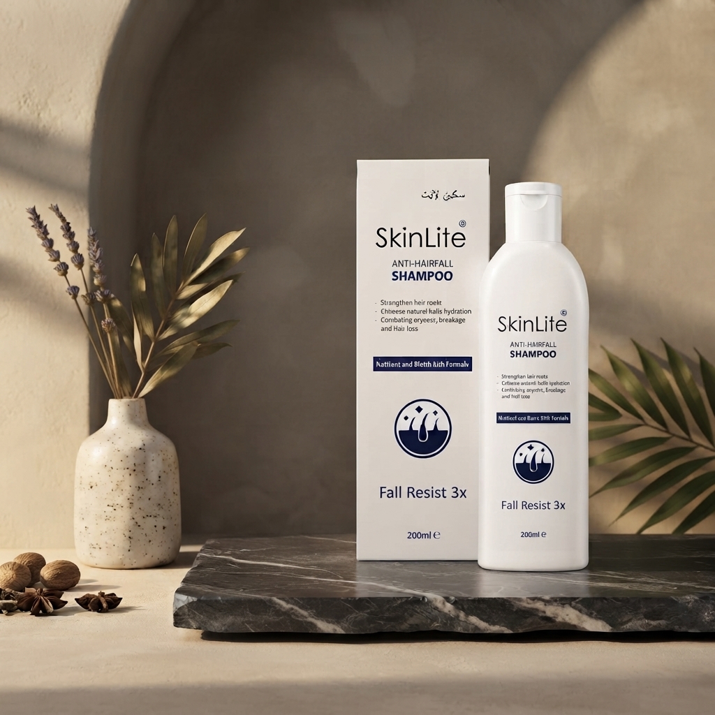 SkinLite Anti Hairfall Shampoo 200ml Nutrient And Biotin Rich Formula Strengthens Roots Reduces Hair Loss Promotes Healthy Thick Hair view 2