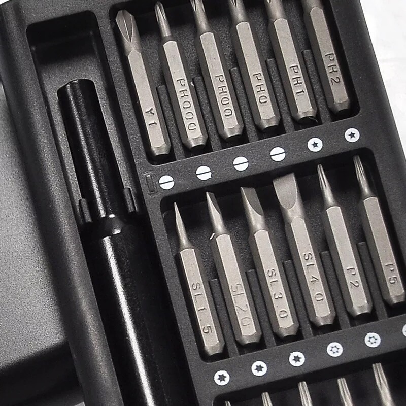 24 In 1 Screwdriver Bit Set Magnetic Disassembly Tool Durable Compact And Versatile Repair Kit For Daily Use view 2