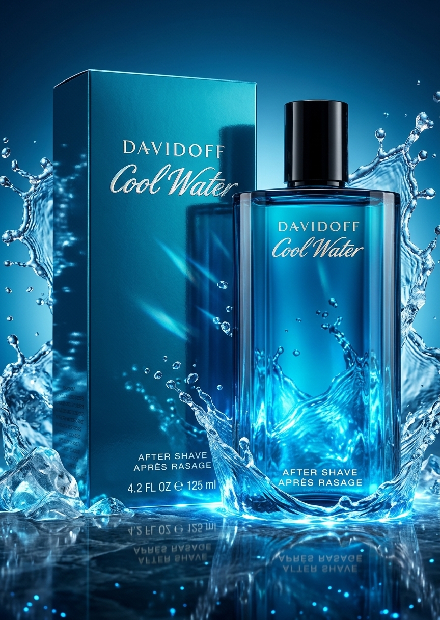 Cool Water Eau de Toilette Men Perfume Dive into Freshness - For Long Lasting Impact (125ml)