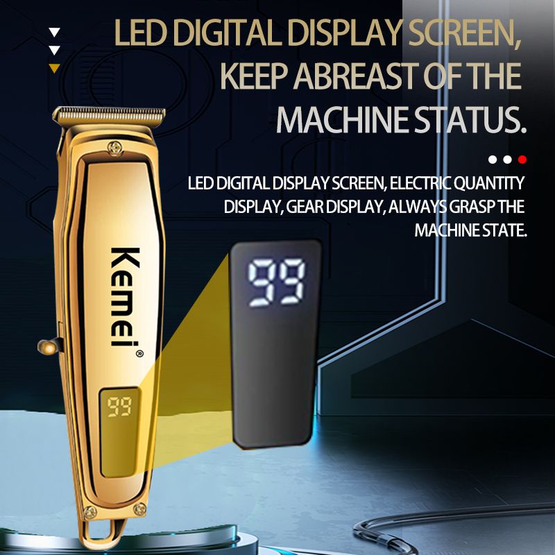 Model 1313 Mini T Blade Electric 6500RPM Hair Clipper - Grooming Accessory Designed For Hair Trimming And Daily Maintenance Routine view 2