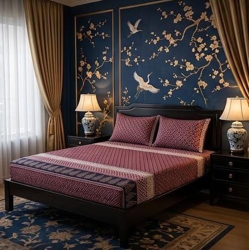 3D Crystal Cotton 3-piece Bedsheet Set AY0010047 view 5