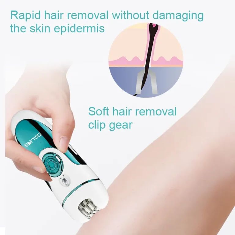 Daling DL 6018 4 In 1 Rechargeable Ladys Grooming Kit - Personal Care Accessory Designed For Hair Removal And Daily Maintenance Routine view 2