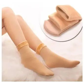 Pack of 2 pairs Women Winter Woolen Socks Warm Thicken Thermal Snow Socks view 3