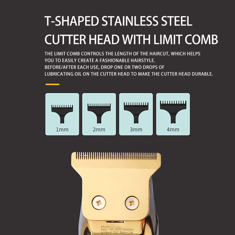 Model 1313 Mini T Blade Electric 6500RPM Hair Clipper - Grooming Accessory Designed For Hair Trimming And Daily Maintenance Routine view 4