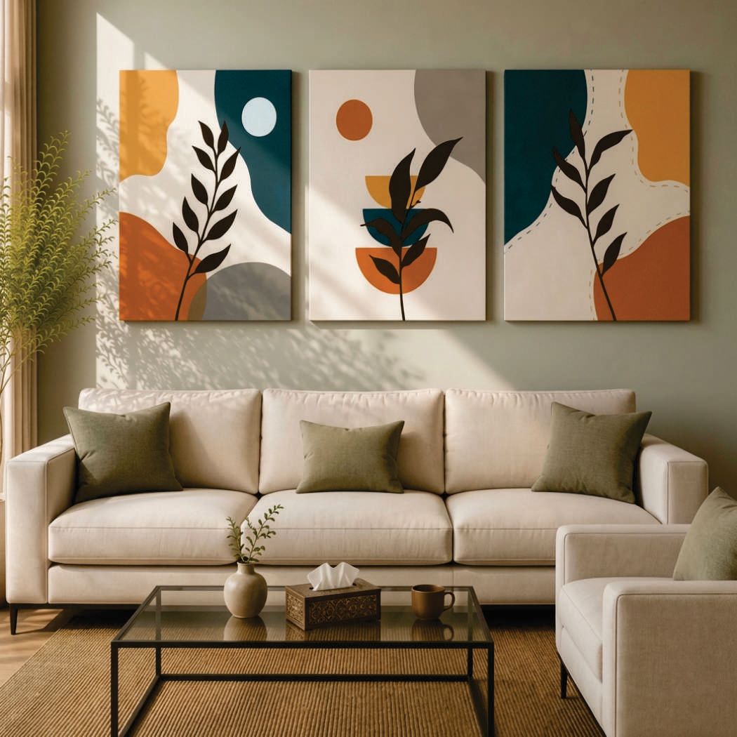 Set of 3 Premium Wall Art Photo Tiles - Buy Online in Pakistan at Zenbu Store