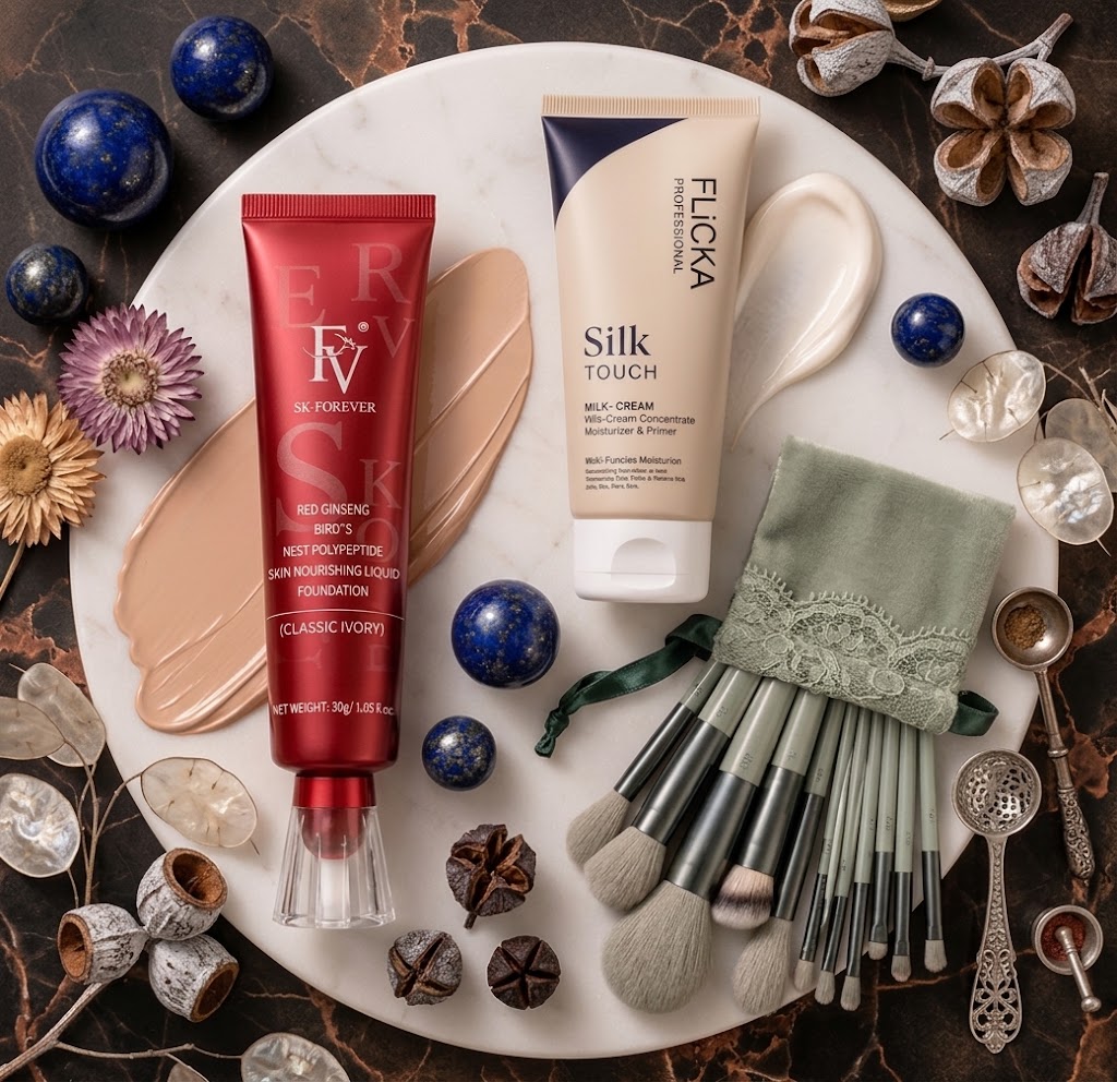 3 In 1 Makeup Deal - Flicka, FV & Brush Set view 2