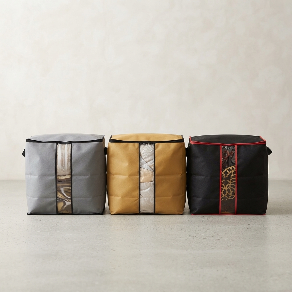 Storage Bag (Quality: 110GSM Non Wowen) Size: 10 x 19 x 19.5 view 3