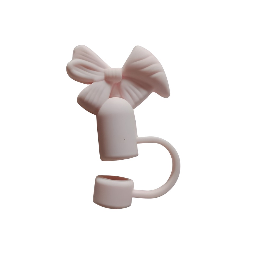 Silicone Bow Stopper for 40oz Tumblers Durable food-grade silicone spill - Resistant and Stylish Design view 4