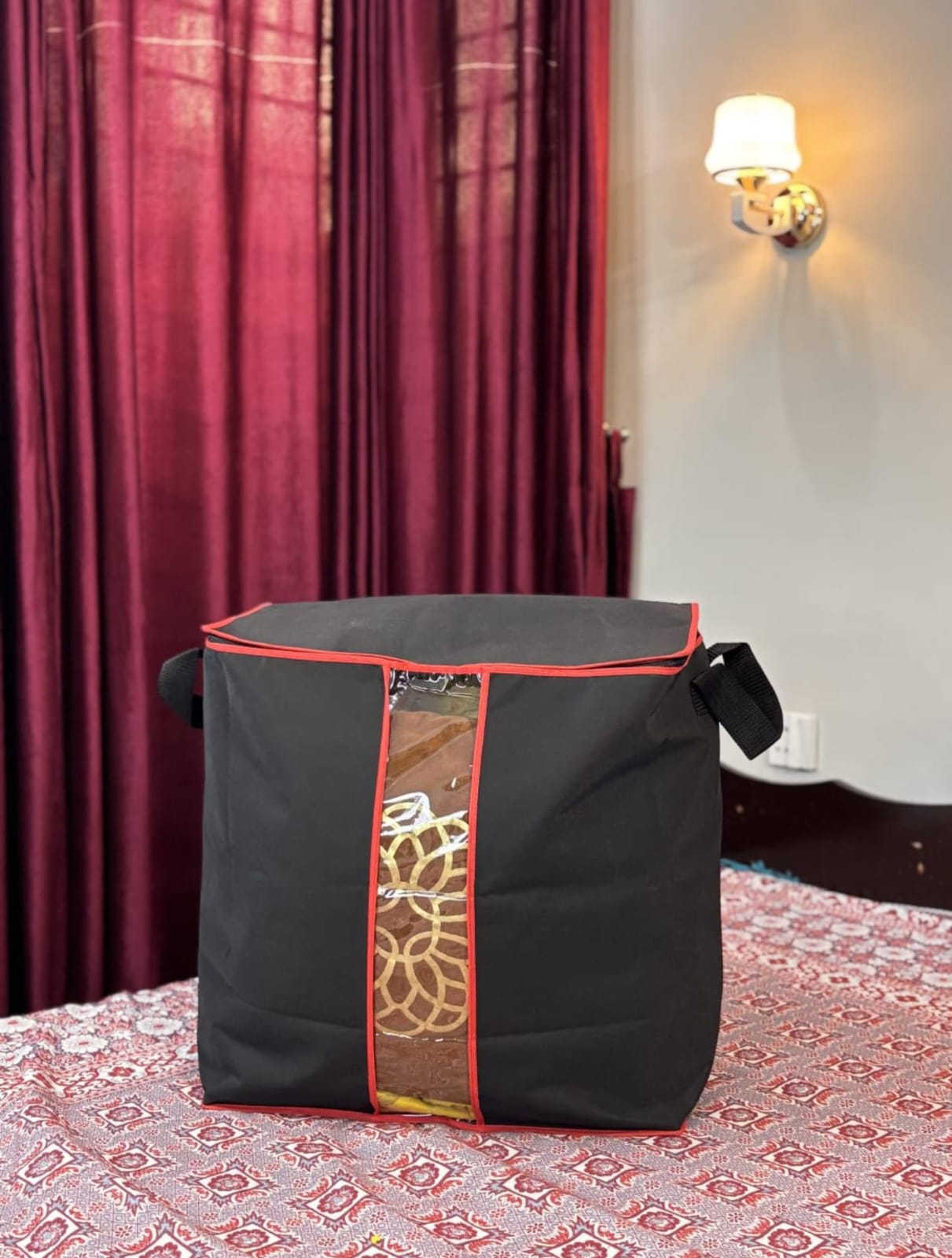 Storage Bag (Quality: 110GSM Non Wowen) Size: 10" x 19" x 19.5" - Buy Online in Pakistan at Zenbu Store (Image 7)