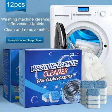 China Washing Machine Cleaning Tablets | Original Tablets for Washing Machine Cleaning (12pcs Box) thumbnail 2