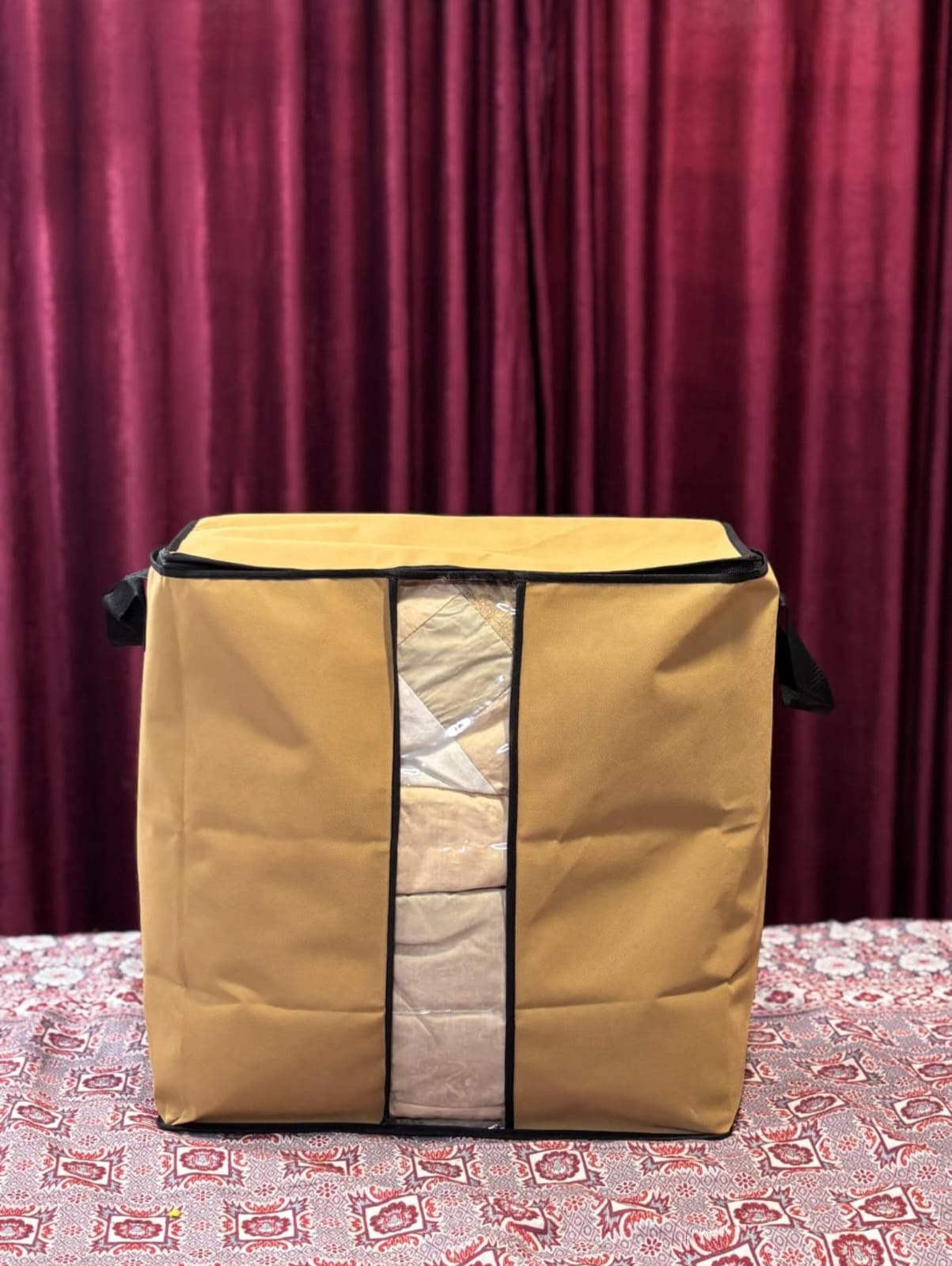 Storage Bag (Quality: 110GSM Non Wowen) Size: 10 x 19 x 19.5 view 5