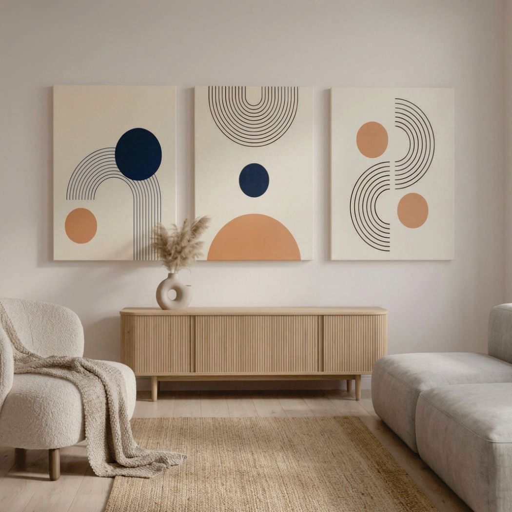 Set of 3 Premium Wall Art Photo Tiles - Buy Online in Pakistan at Zenbu Store