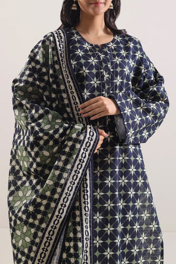 Saya Unstitched Printed Lawn 3 Piece - Clothing Accessory Designed For Wardrobe Enhancement And Daily Fashion Routine