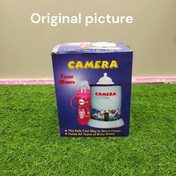 Baby Bottle Warmer & Feeder Warmer by Camera - Electric Milk Warmer for Newborn - White 1 Piece (without Cap) view 2