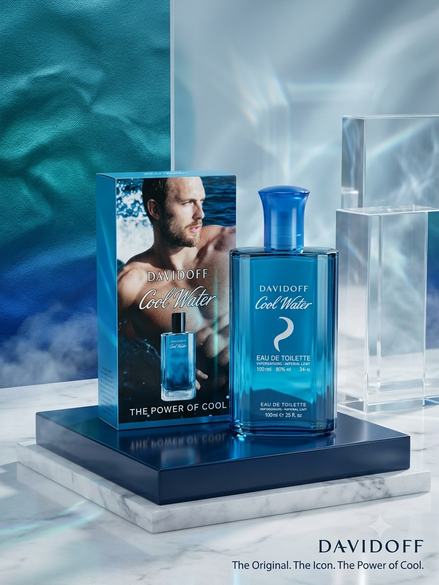 Davidoff Cool Water Eau de Toilette 100ml Perfume view 2