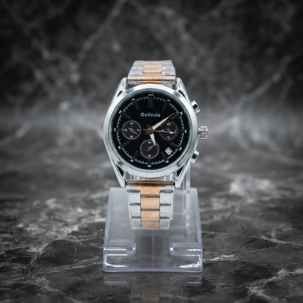 Gelinda Mens Wrist Watch - Fashion Accessory Designed For Timekeeping And Daily Styling Routine