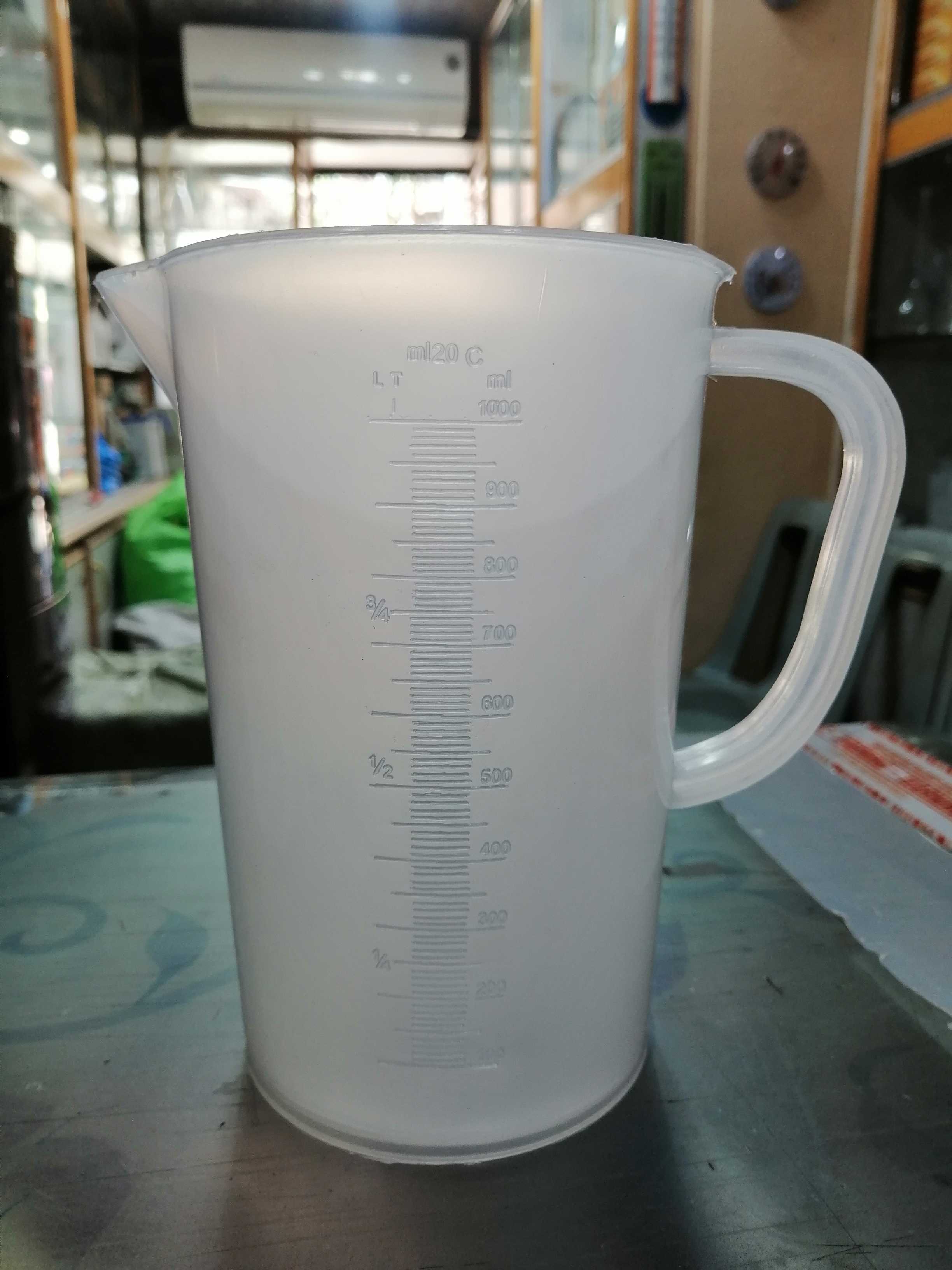 Plastic Measuring Jug 1000ML 1 Liter For Easy Measurement view 3
