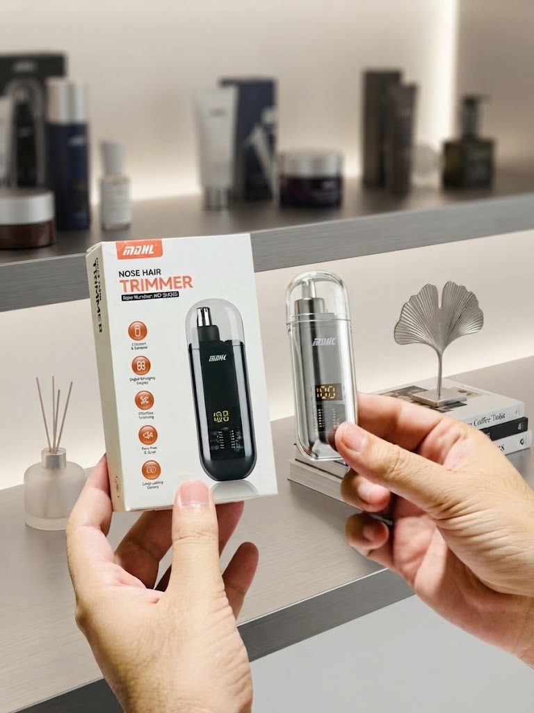 MDHL Mini Rechargeable Nose and Ear Trimmer - Buy Online in Pakistan at Zenbu Store