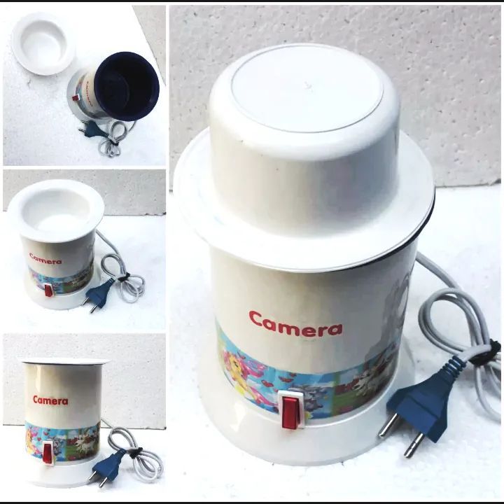 Baby Bottle Warmer & Feeder Warmer by Camera - Electric Milk Warmer for Newborn - White 1 Piece (without Cap) view 3