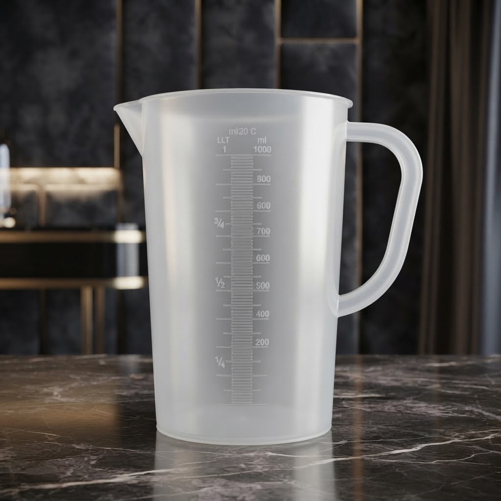 Plastic Measuring Jug 1000ML 1 Liter For Easy Measurement view 2