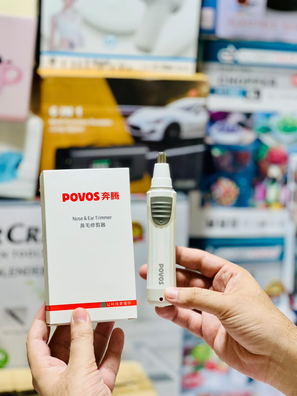POVOS Nose & Ear Trimmer - Rechargeable Type-C view 3
