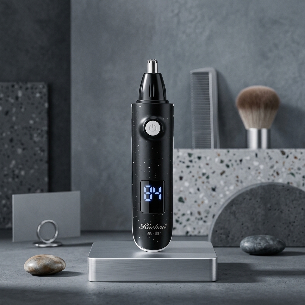 Kuchao Imported Electric Nose Hair Trimmer with Digital Display view 2